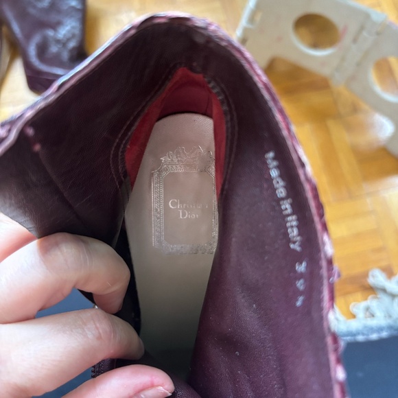 Authentic Dior Snake skin high heel boots * read description Accepting offers - Picture 2 of 13